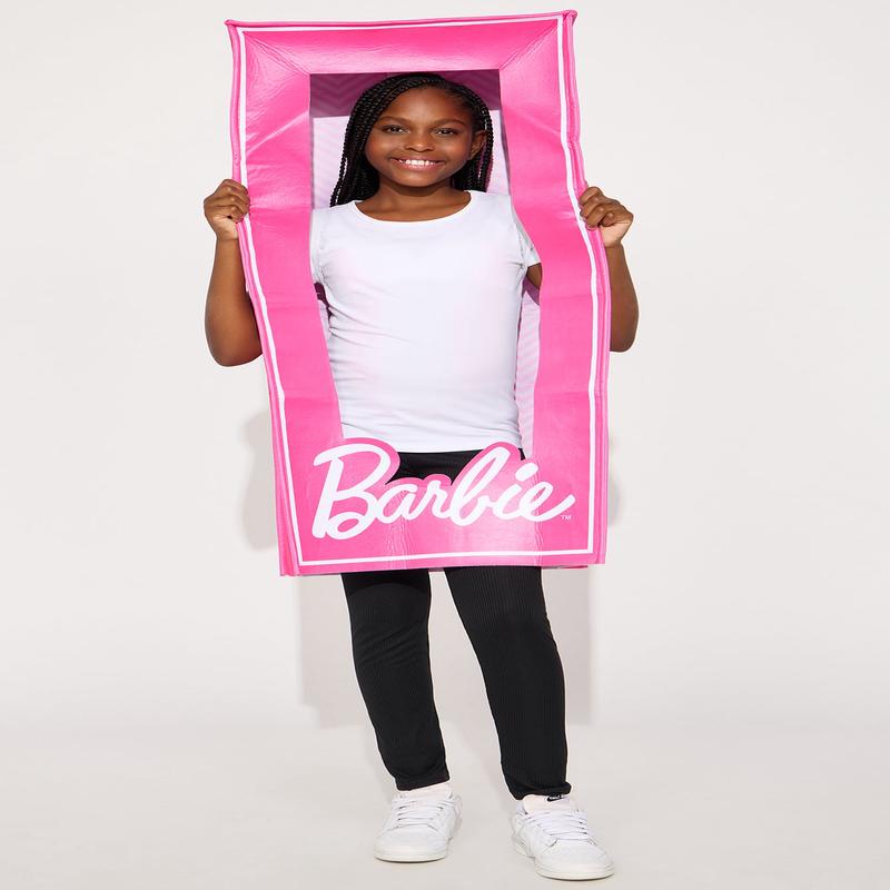 Mini Barbie Doll Box Costume - Pink Os