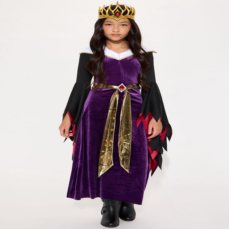 Mini Evil Queen Costume - PurpleCombo
