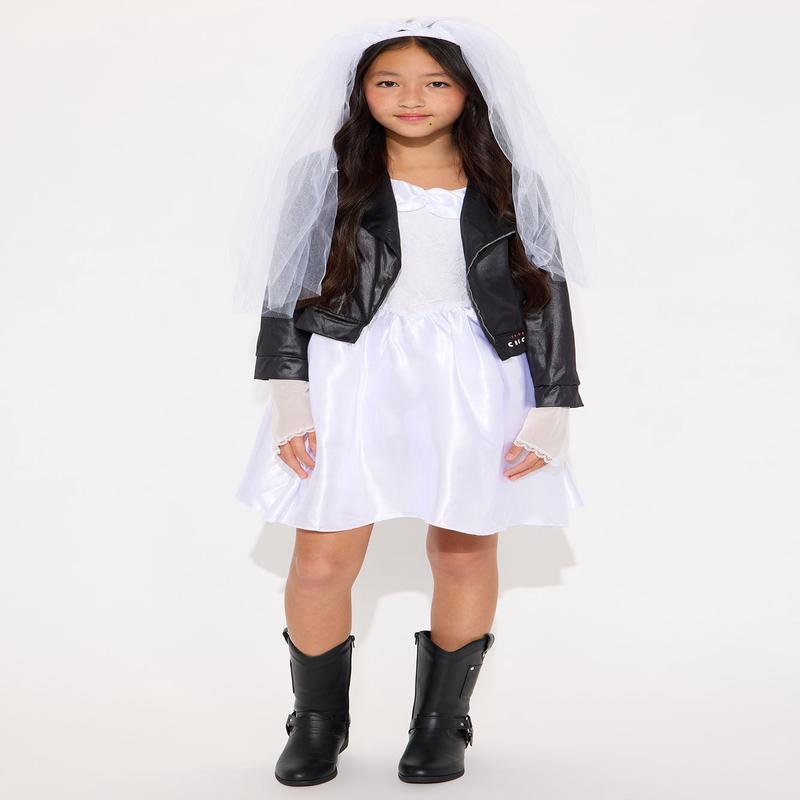 Mini Bride Of Chucky Costume - BlackWhite