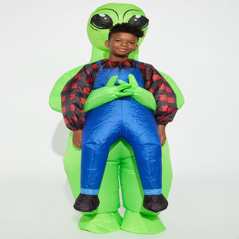 Mini Alien Abduction Costume - GreenCombo Os