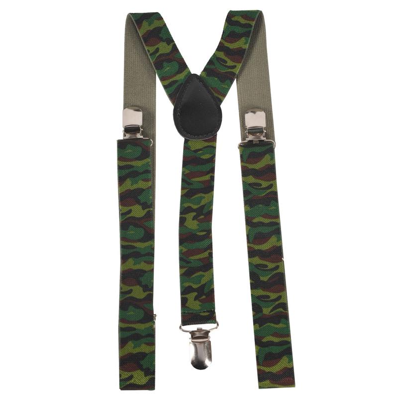 Camouflage Suspenders |