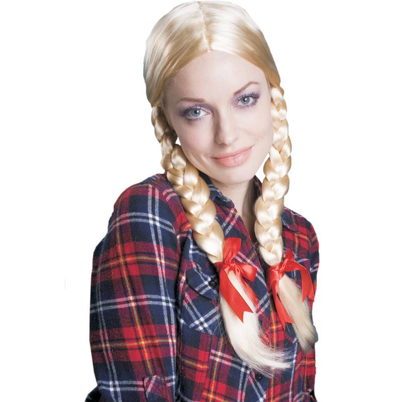 Blond Pigtails Wig |
