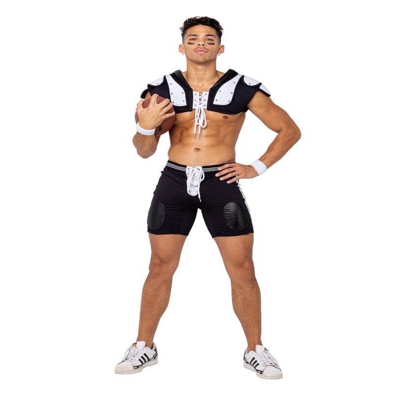 3PC Men\'s Football Touchdown Hunk Costume |