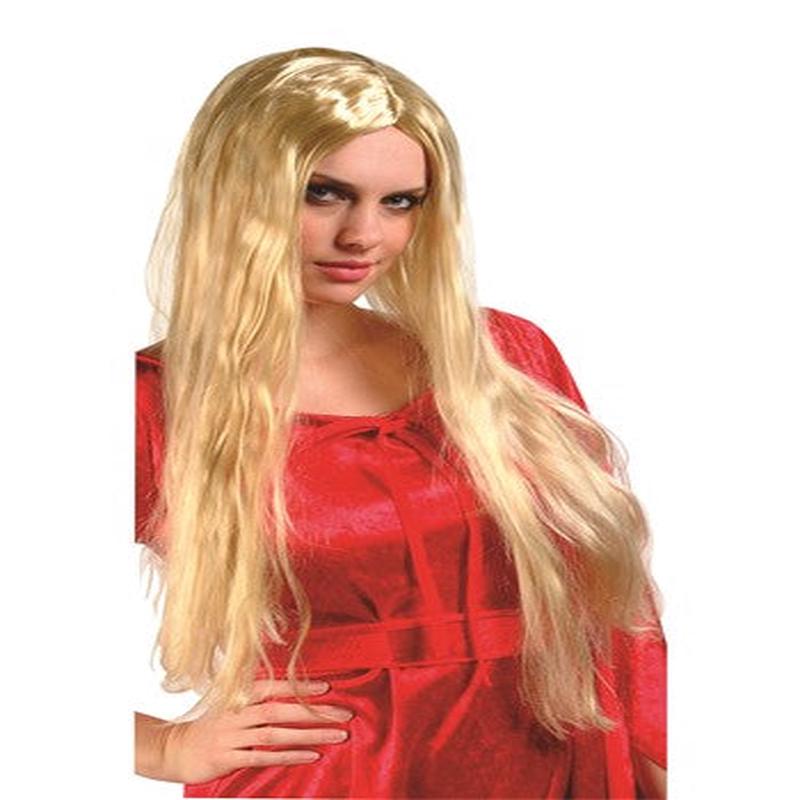 24\" Long Wig - Blonde Women |