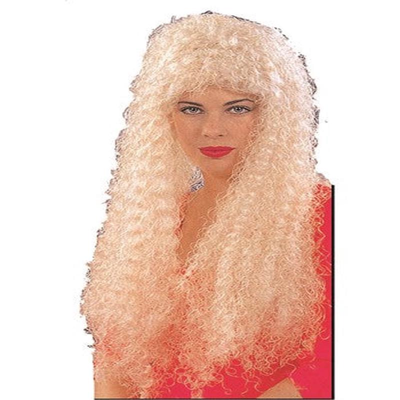 30\" Curly Wig - Blonde |