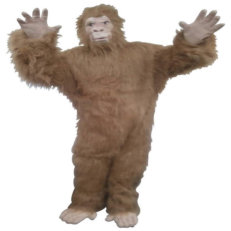 Brown/Gold Gorilla Costume |